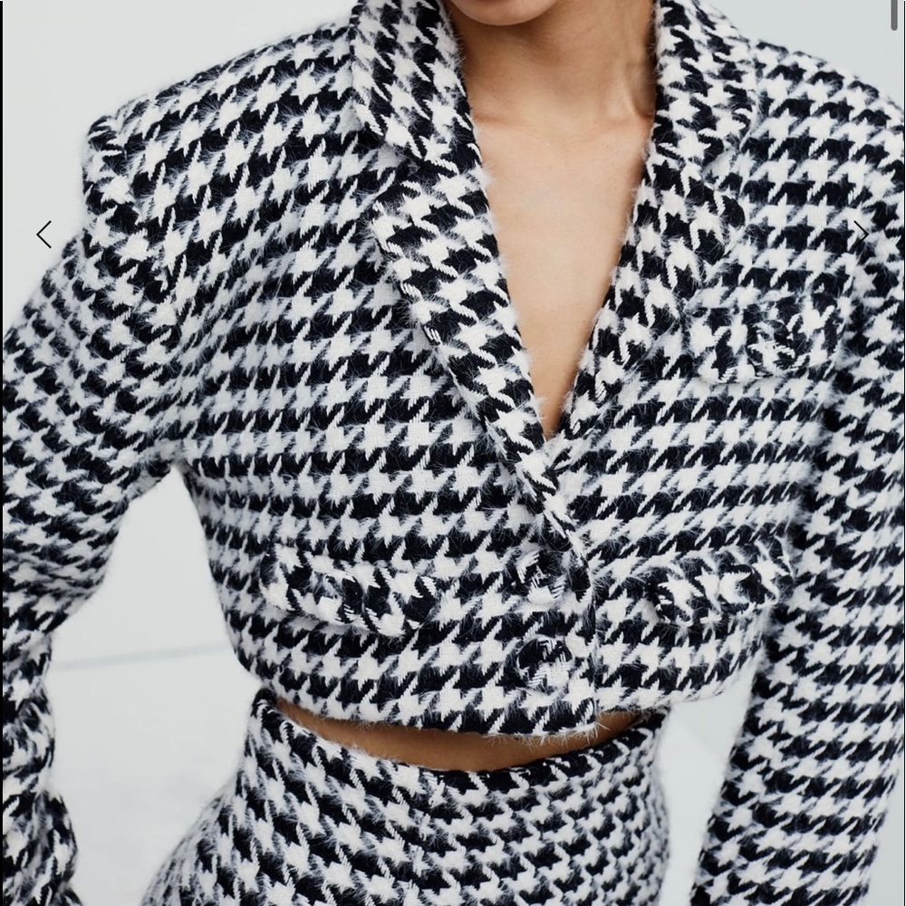 For Love & Lemons Cropped Blazer